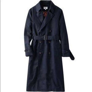 Uniqlo Ines de la Fressange Navy Trench Coat